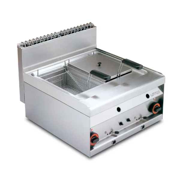 Freidora Dresen a gas 10+10L